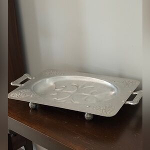 Vintage Everlast Hand-Forged Aluminum Carving Tray – Mid Century Platter